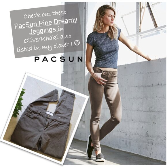 PacSun Wilshire Black Super High Rise Jeggings - Black, Size 25 - Picture 15 of 16